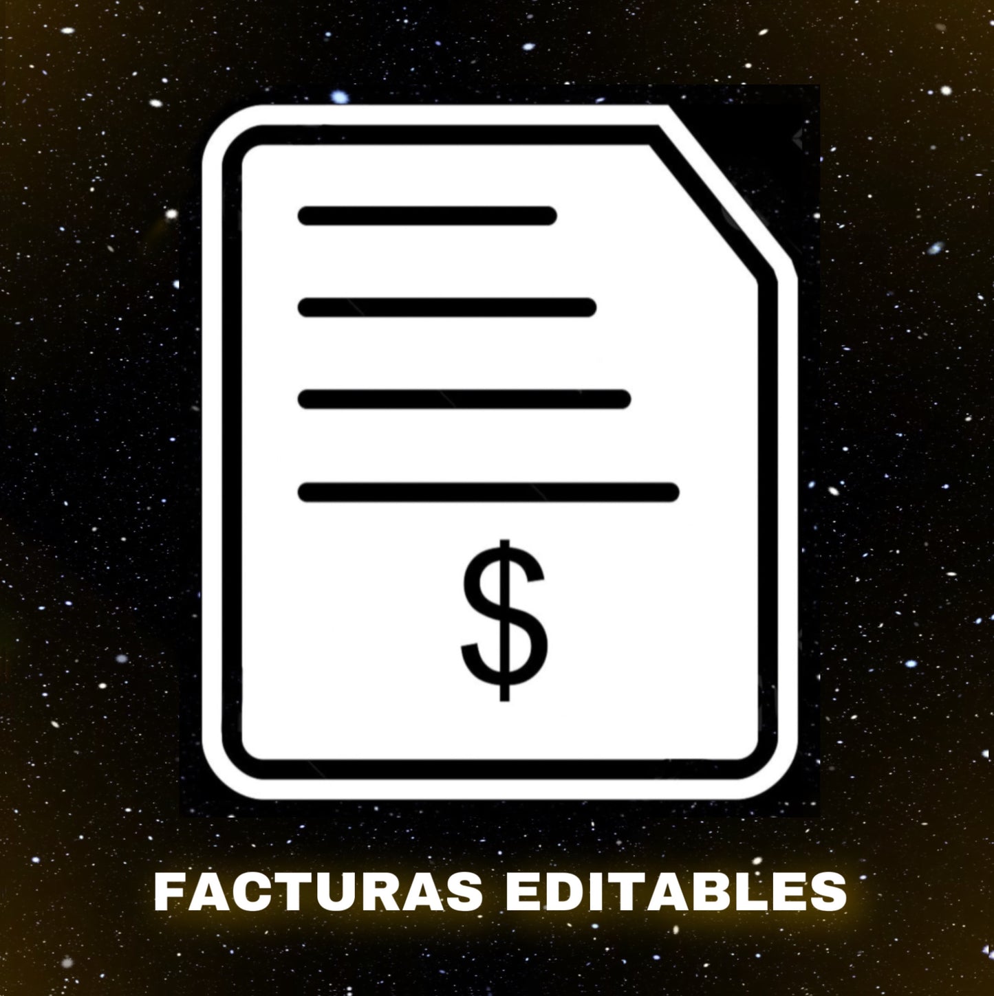 + 90 FACTURAS EDITABLES